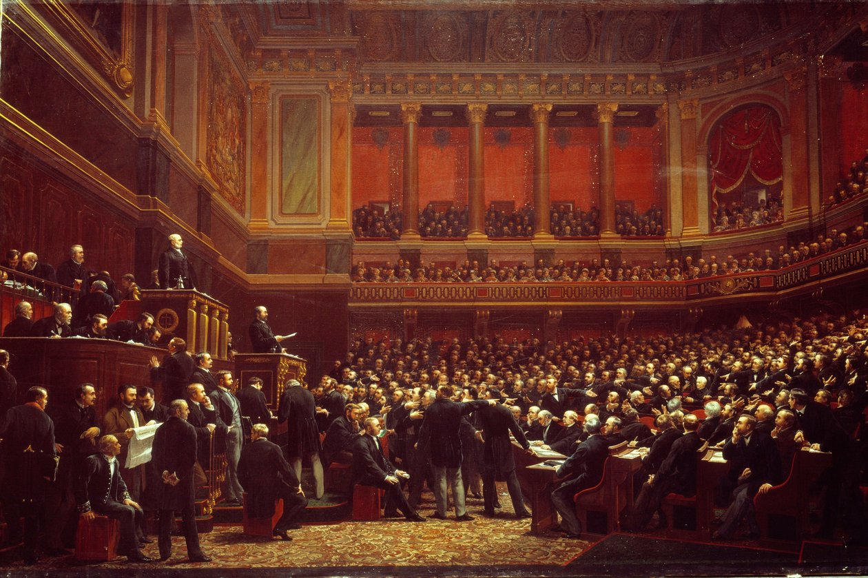 Louis Adolphe Thiers (1797-1877) proclamou Libertador do Território" na sessão da Assembleia Nacional realizada em Versalhes, em 16 de junho de Benjamin Ulmann