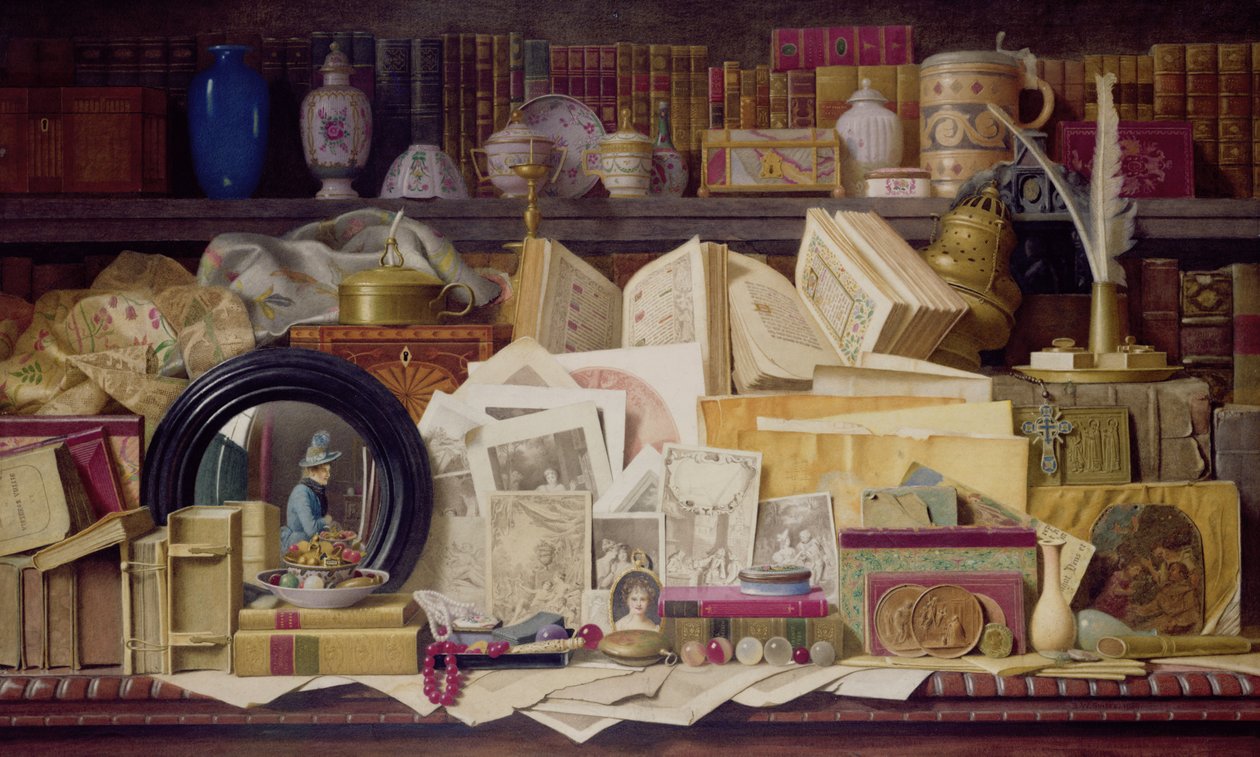 Heranças, 1888 (wc no papel) de Benjamin Walter Spiers