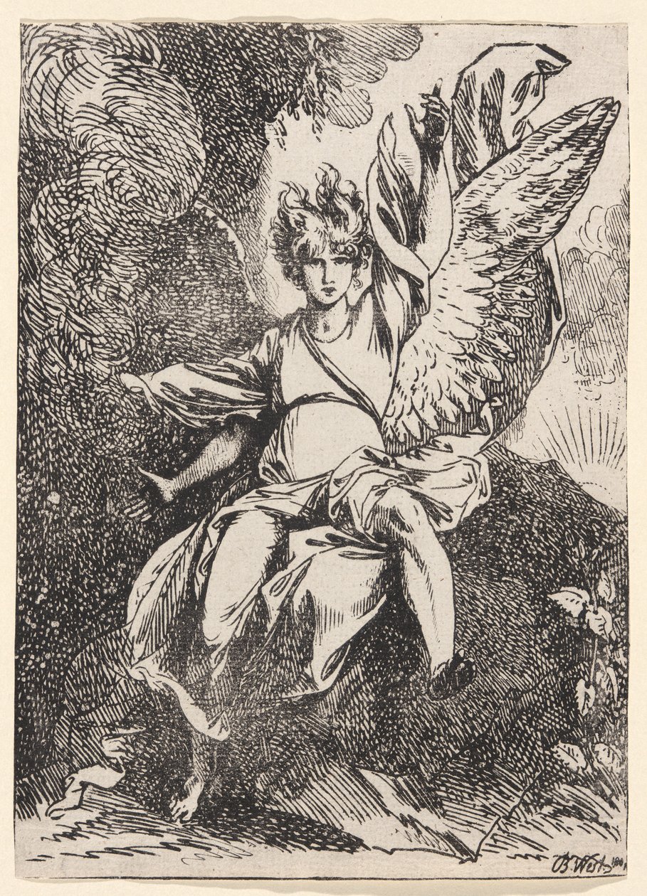 Anjo da Ressurreição de Benjamin West