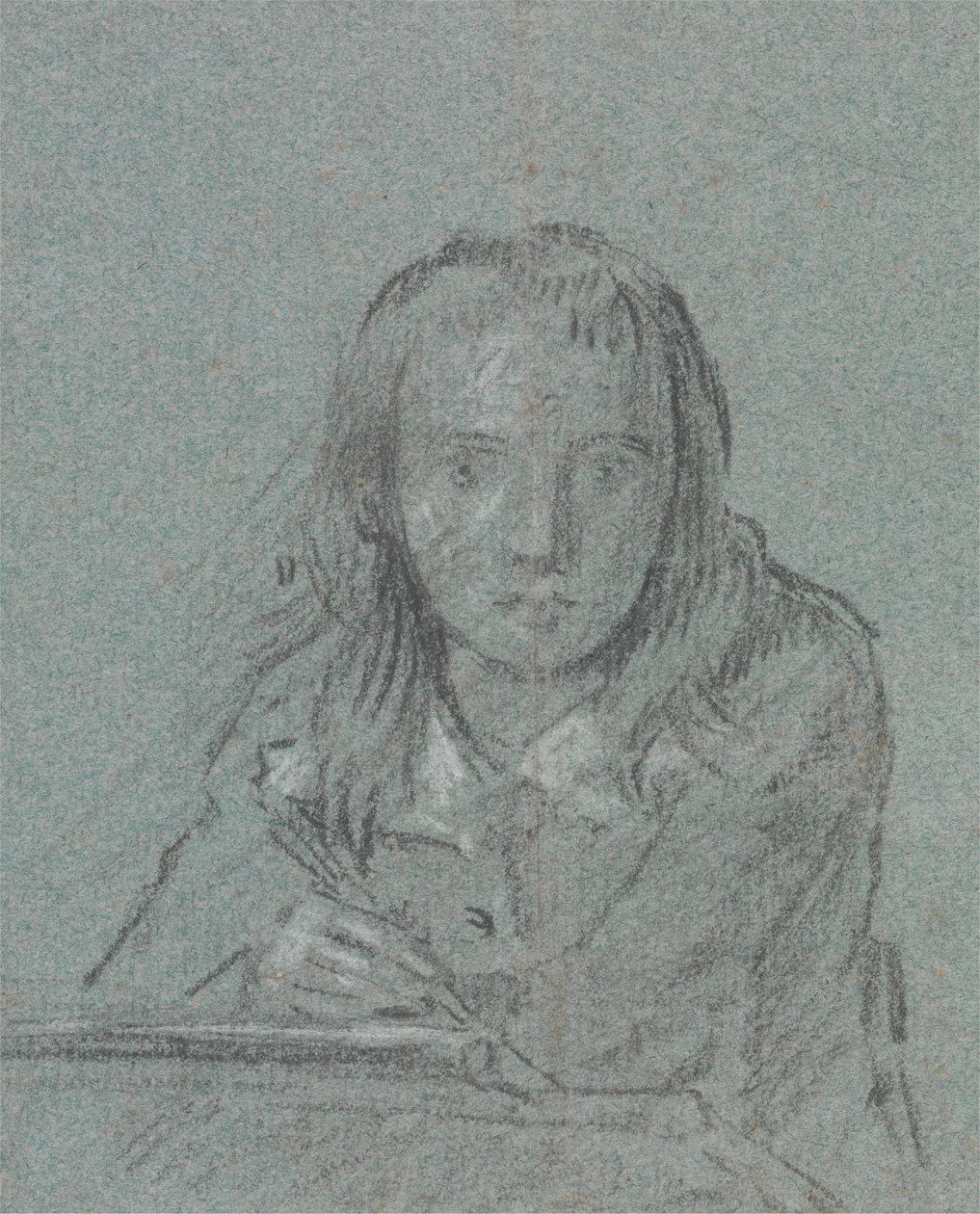 Escrita do Filho do Artista de Benjamin West