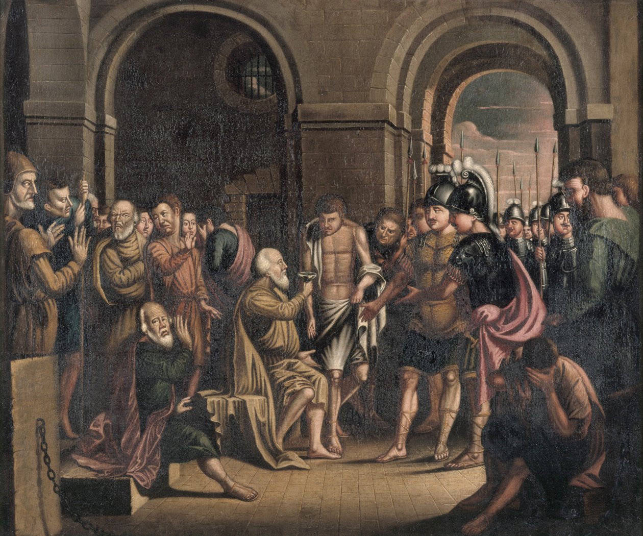 Morte de Sócrates, 1756 de Benjamin West