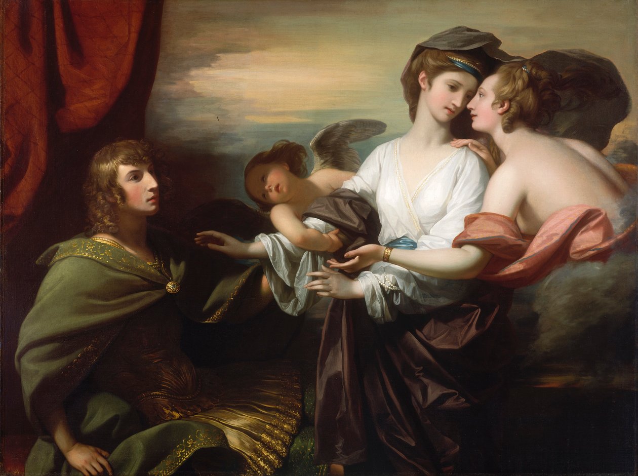 Helen trouxe para Paris de Benjamin West