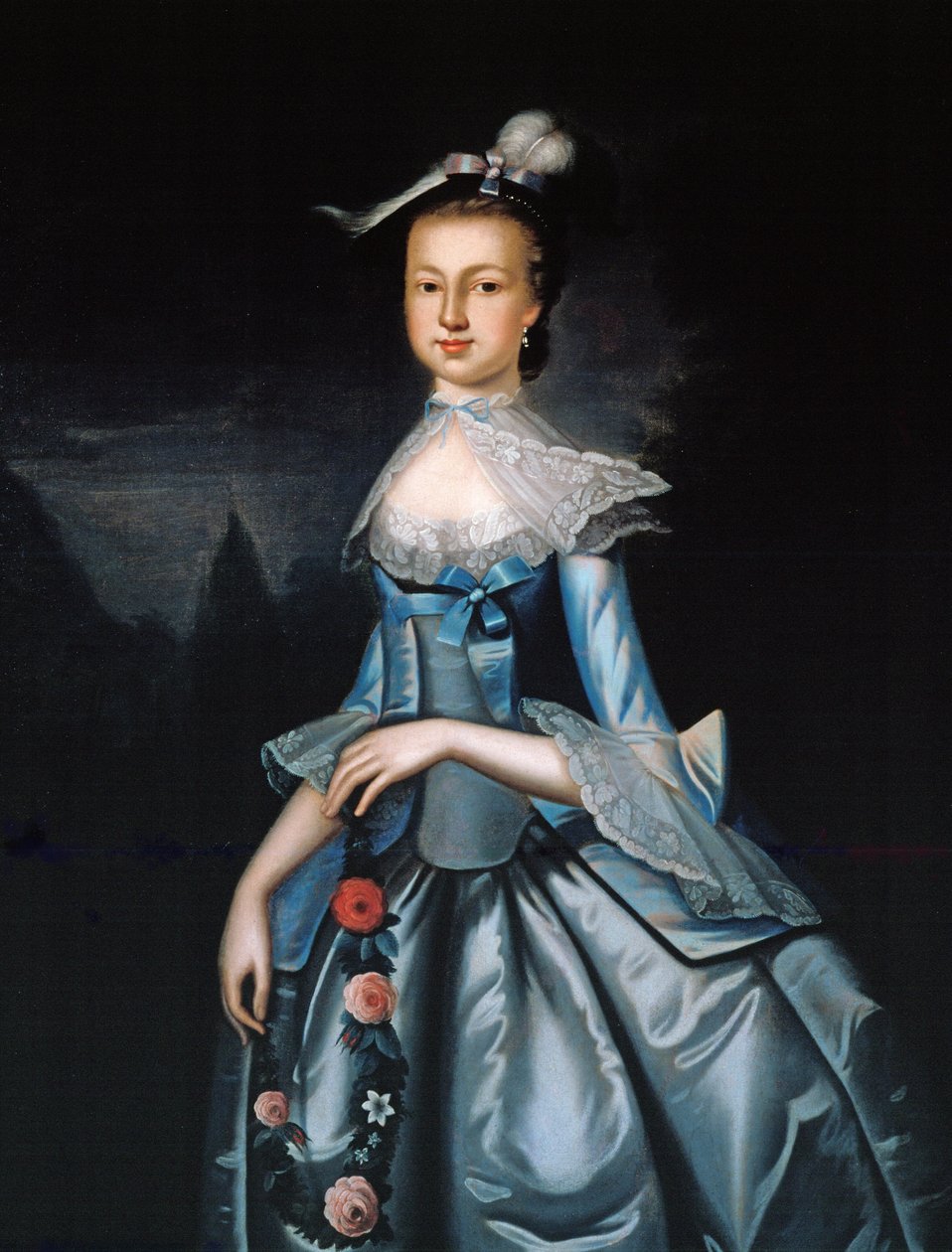 Jane Galloway (1745-86) de Benjamin West