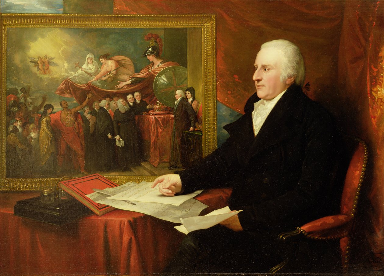 John Eardley Wilmot (1709-92) 1812 (óleo sobre tela) de Benjamin West