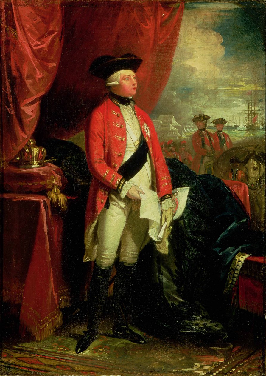 Rei George III (1738-1820) de Benjamin West