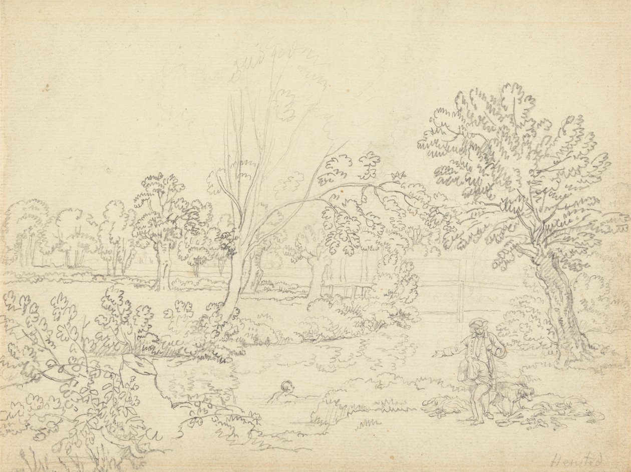 Paisagem em Henstead de Benjamin West