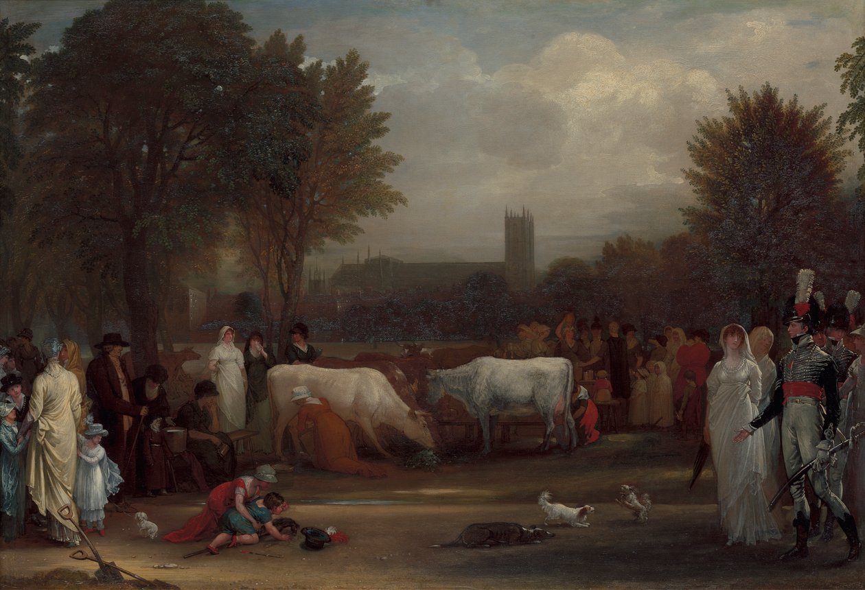Milkmaids in St. James