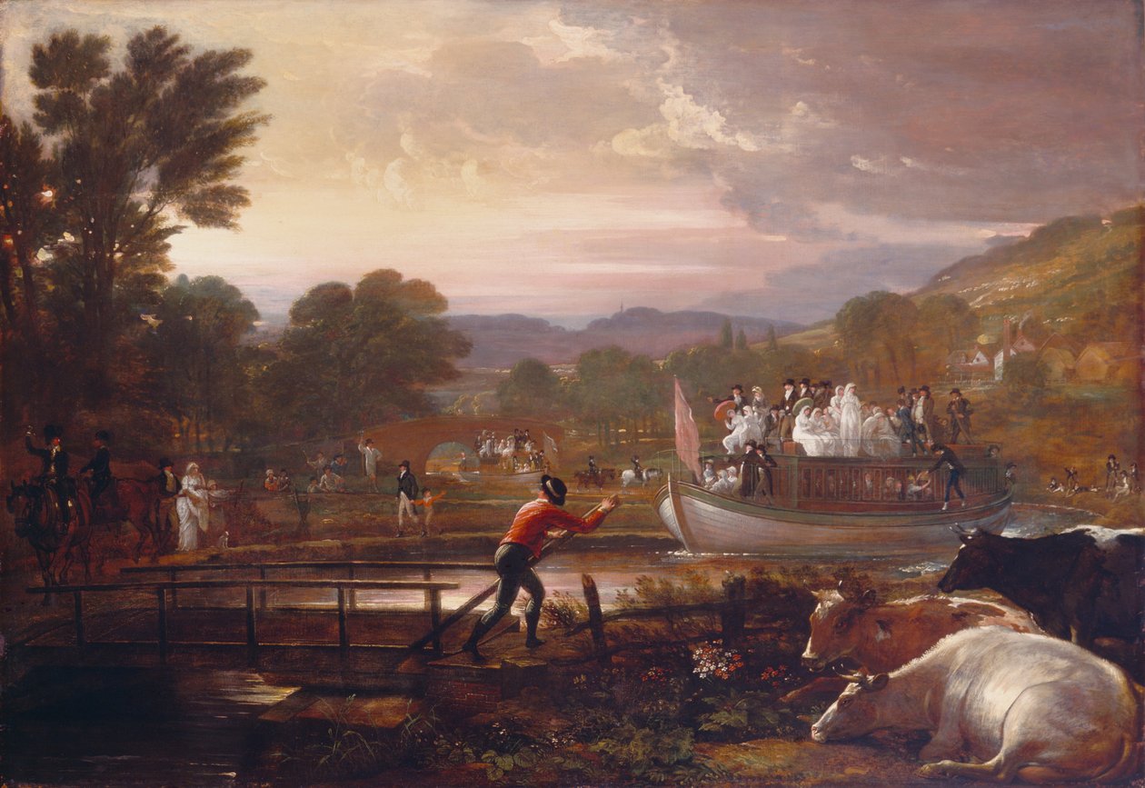 Canal de Paddington, 1801 de Benjamin West