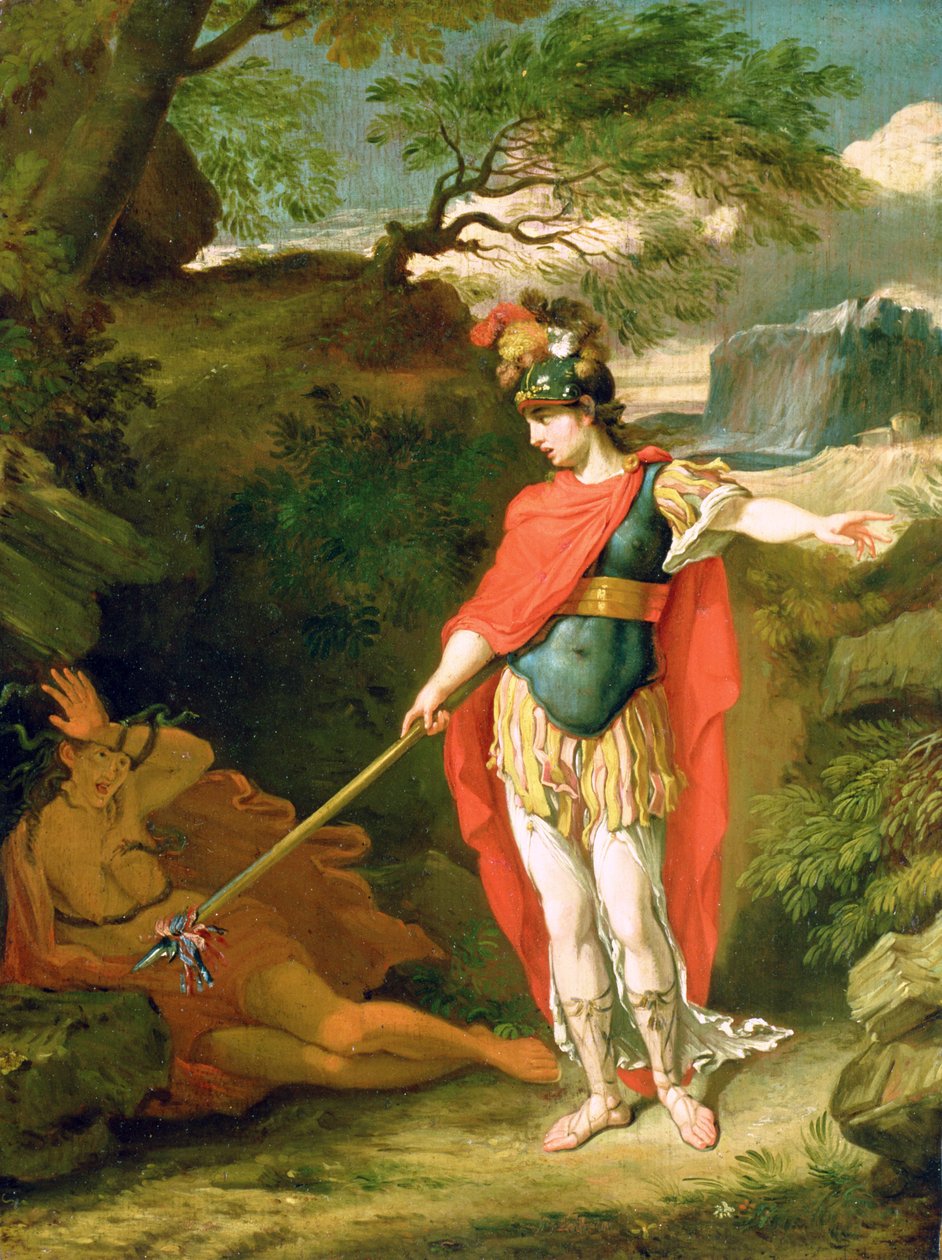 Perseu e Medusa de Benjamin West