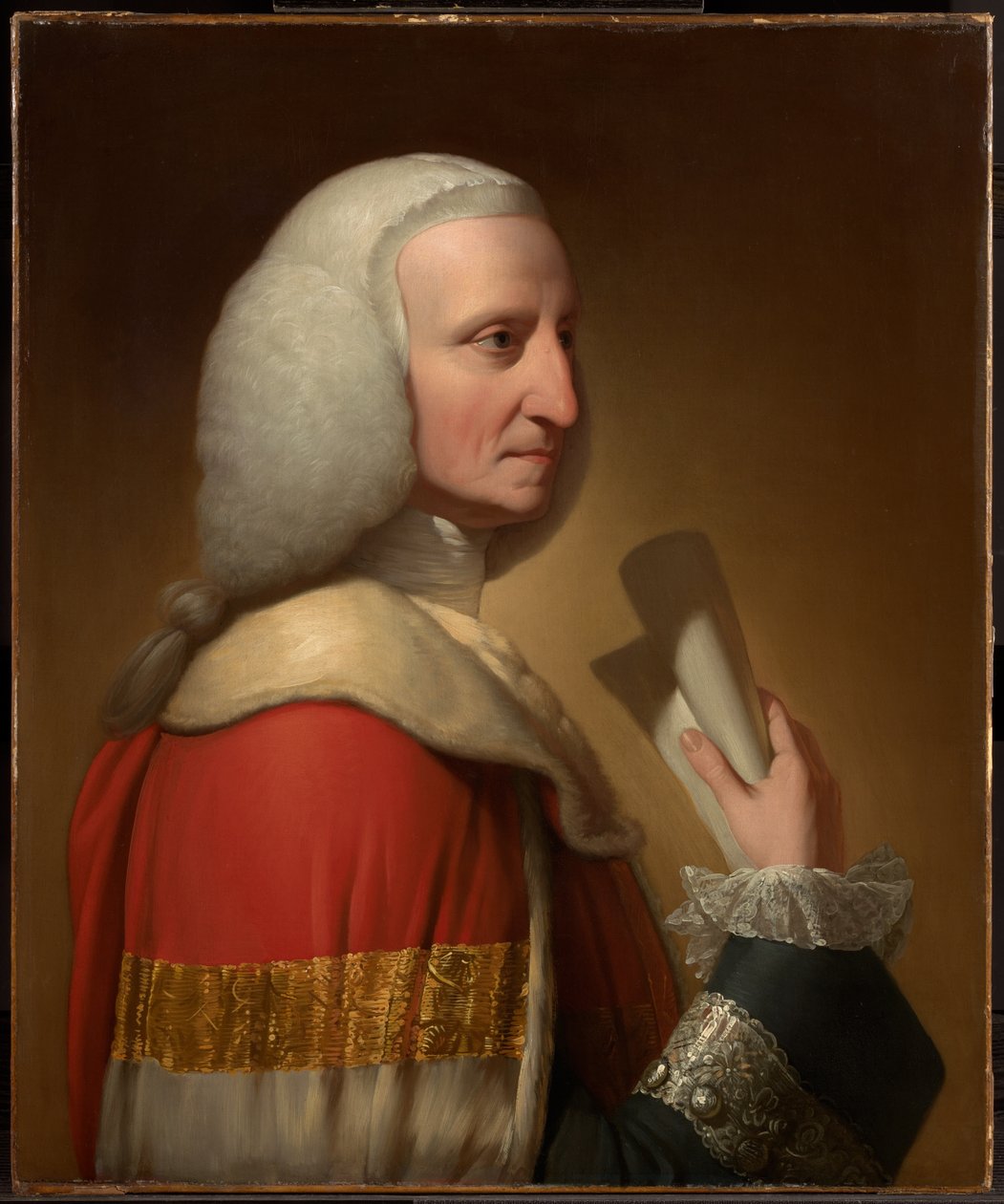 Retrato de George, primeiro lorde Lyttelton de Benjamin West