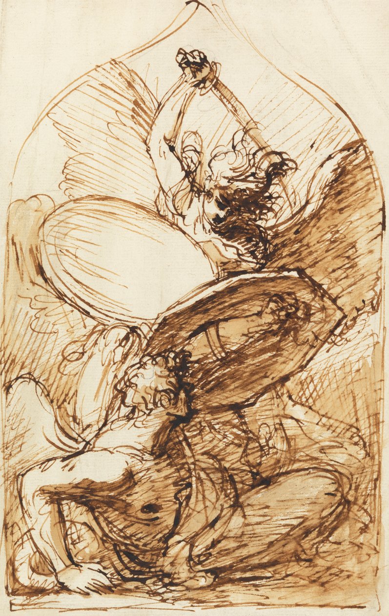 São Miguel e Lúcifer de Benjamin West