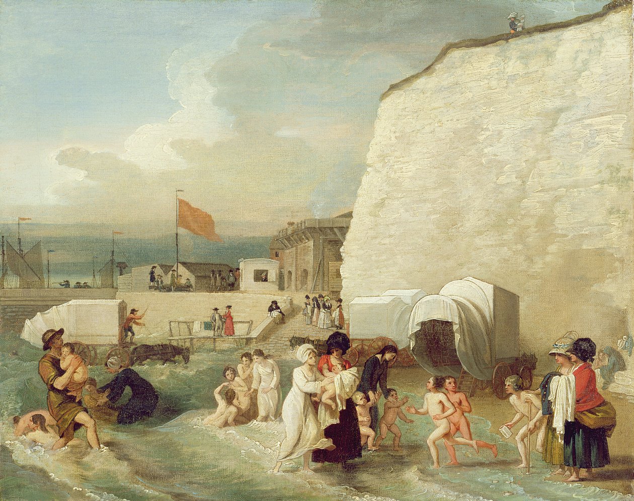 The Bathing Place at Ramsgate, c.1788 (óleo sobre tela) de Benjamin West