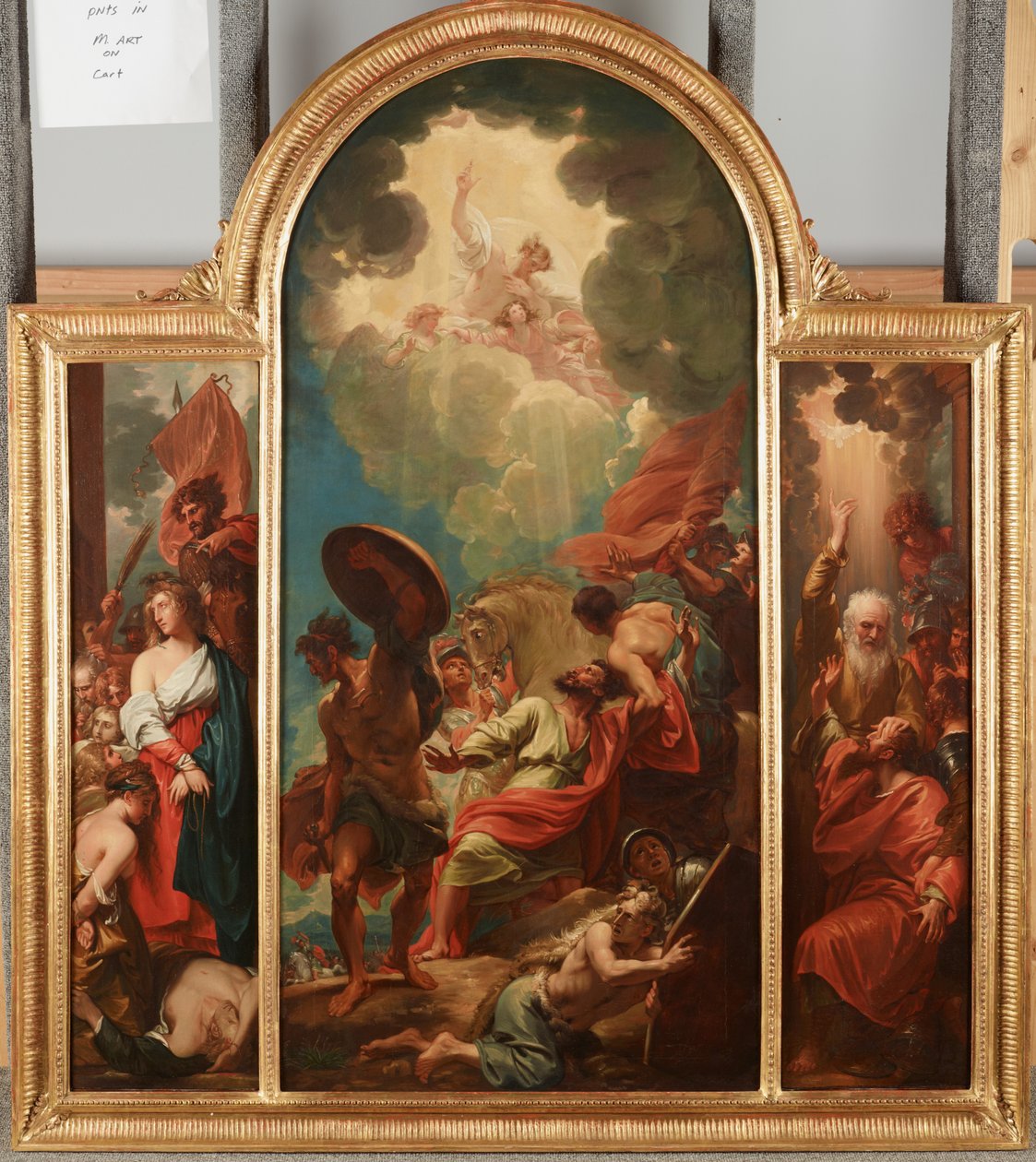 A conversão de São Paulo, c.1786 de Benjamin West