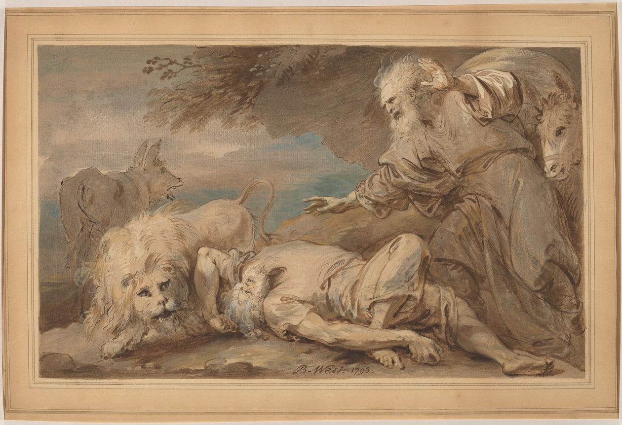 O Profeta Desobediente de Benjamin West