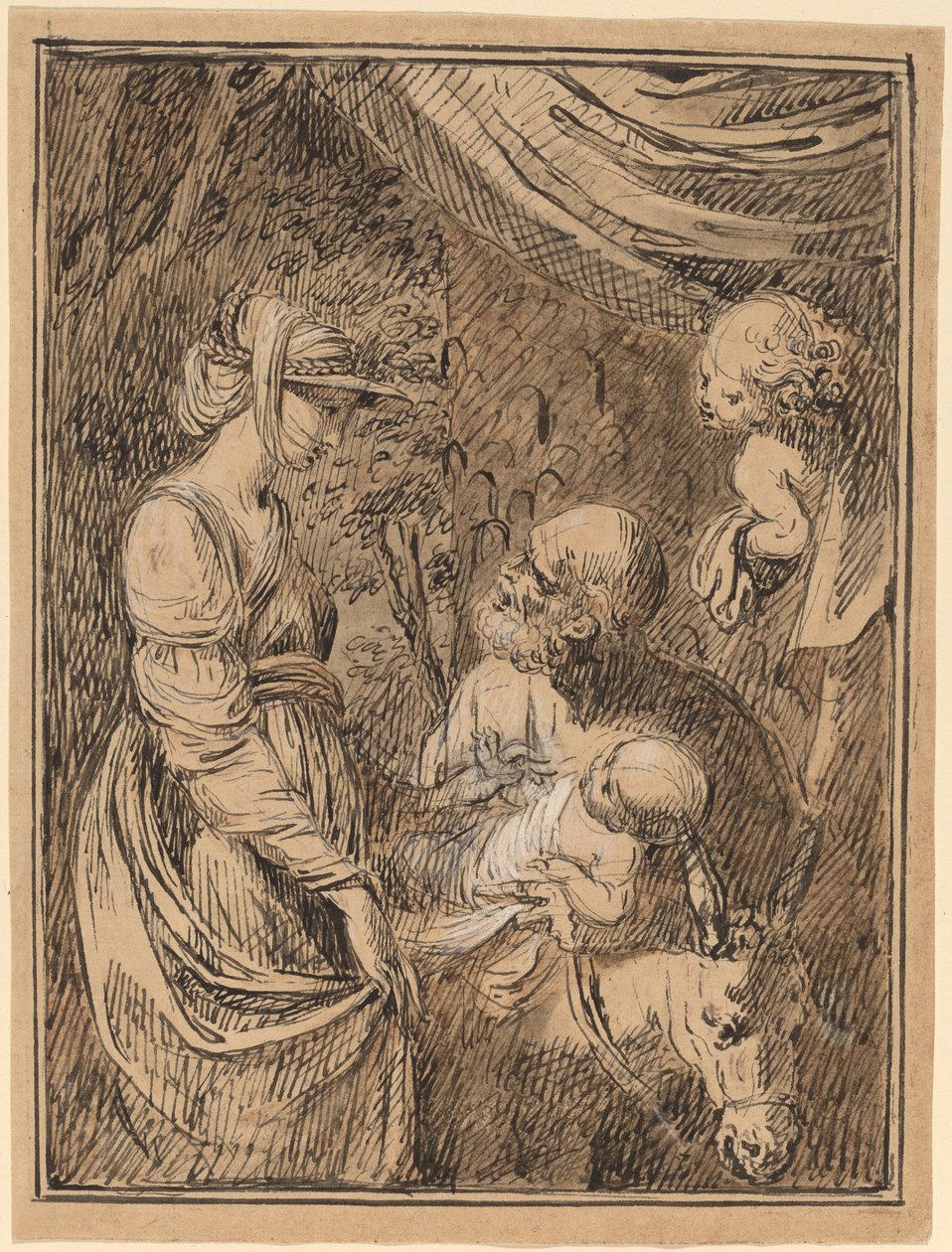 A fuga para o Egito de Benjamin West