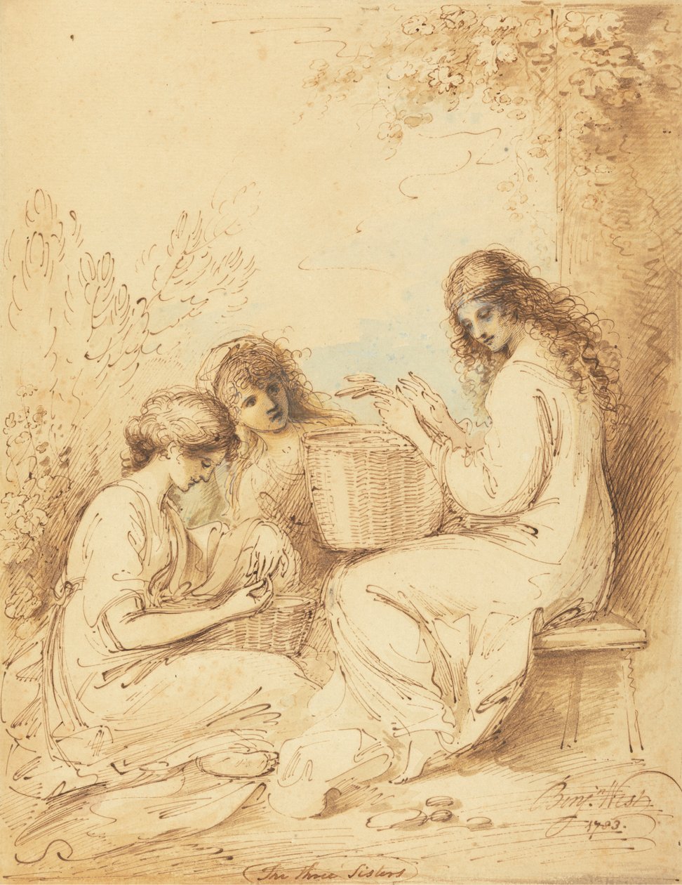 As Três Irmãs de Benjamin West