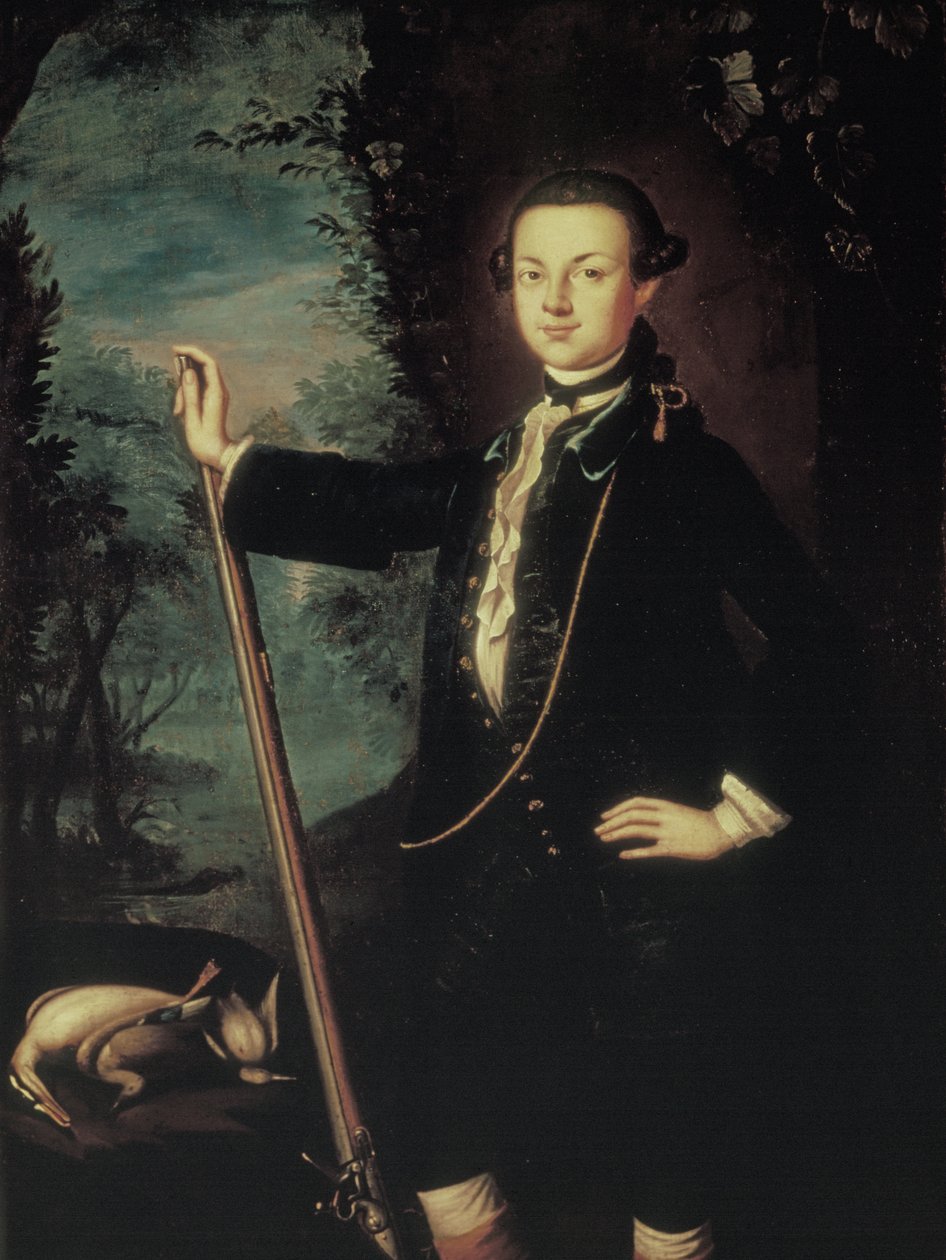 Thomas Mifflin (1744-1800), c.1757-59 (óleo sobre tela) de Benjamin West