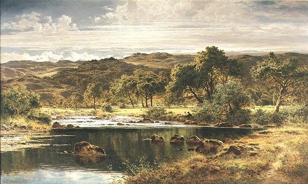 Uma Tarde Brilhante, Gales do Norte de Benjamin Williams Leader