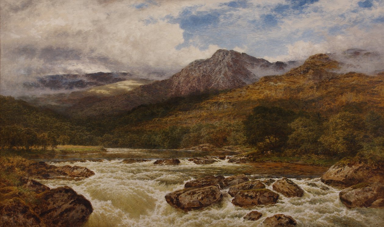 Depois da tempestade, 1910 de Benjamin Williams Leader