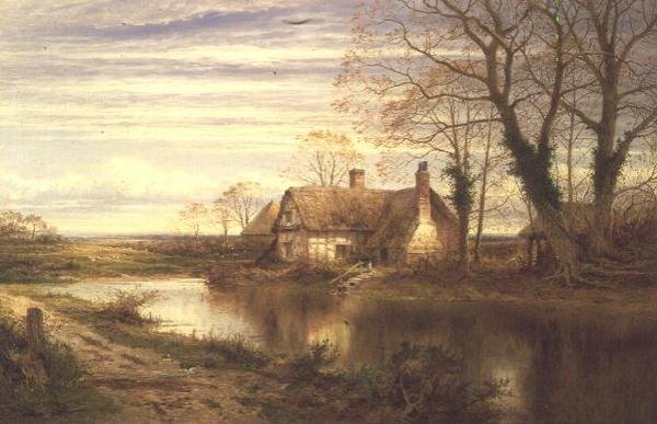 O chalé junto ao rio de Benjamin Williams Leader