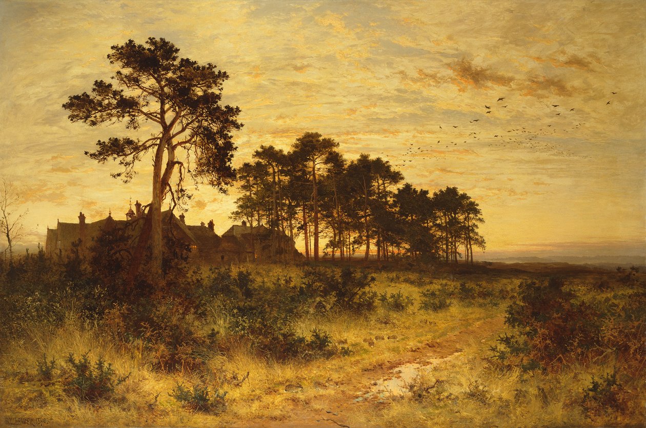 A Hora da Noite Silenciosa de Benjamin Williams Leader