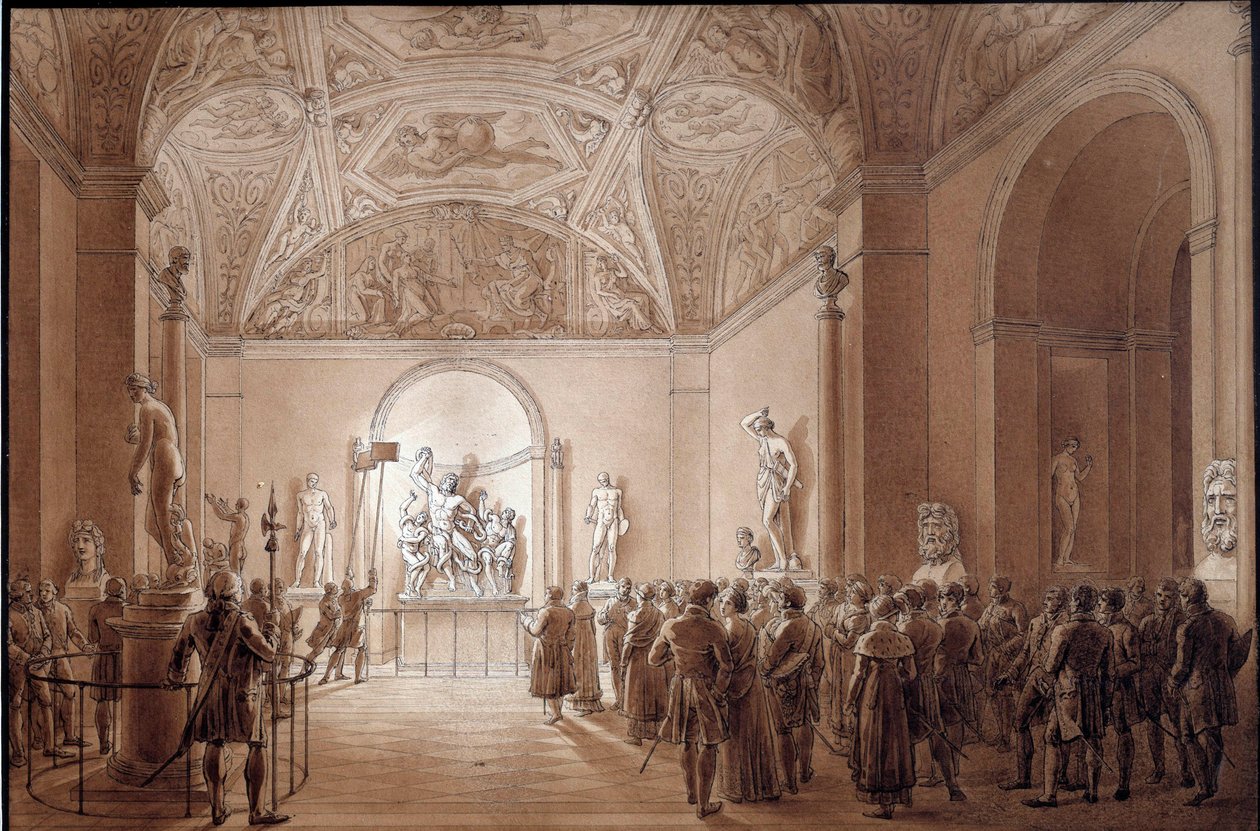 Visita da tocha do imperador Napoleão I de Benjamin Zix