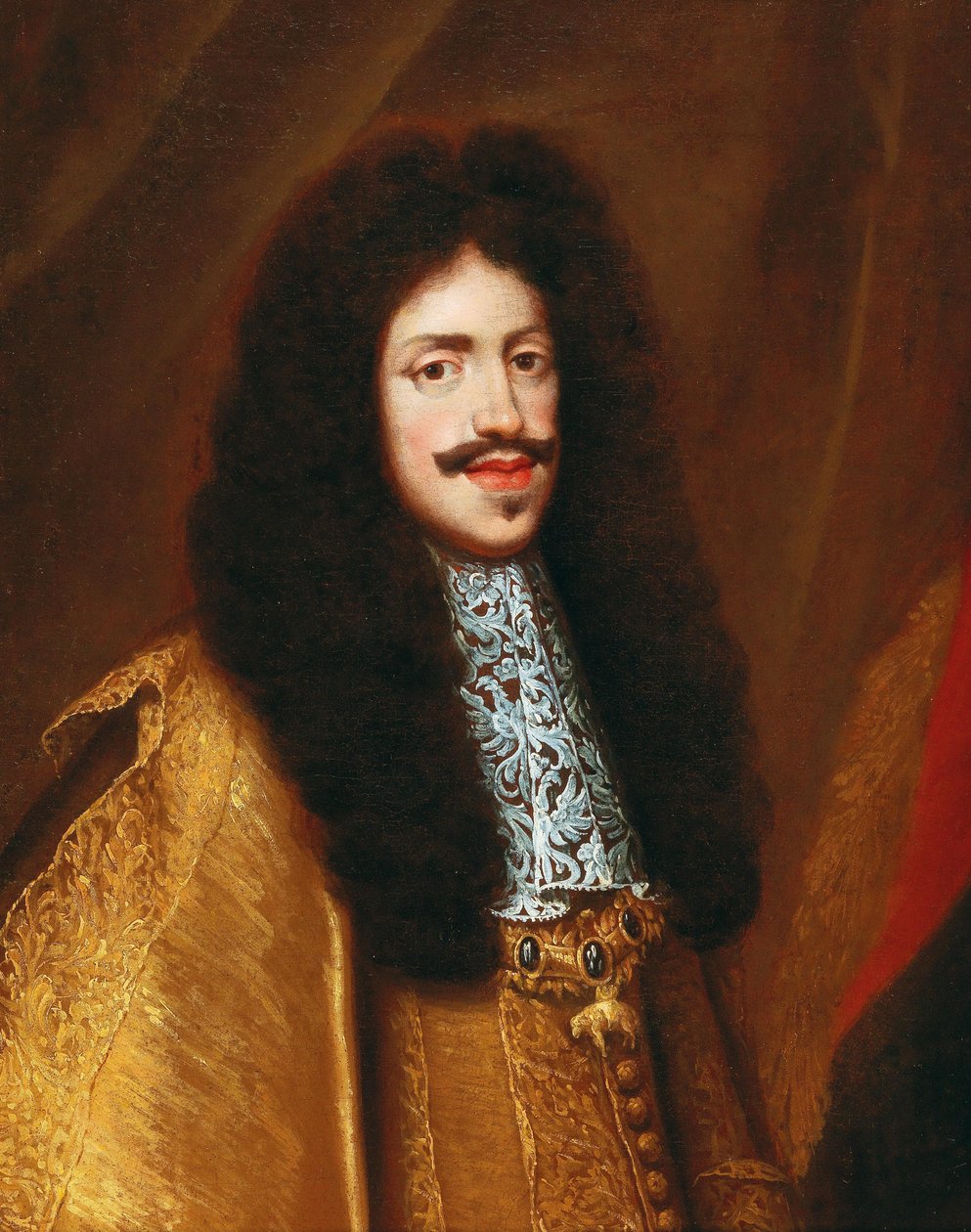 Retrato do imperador Leopoldo I 1640-1705, segunda metade do século XVII. de Benjamin von Block