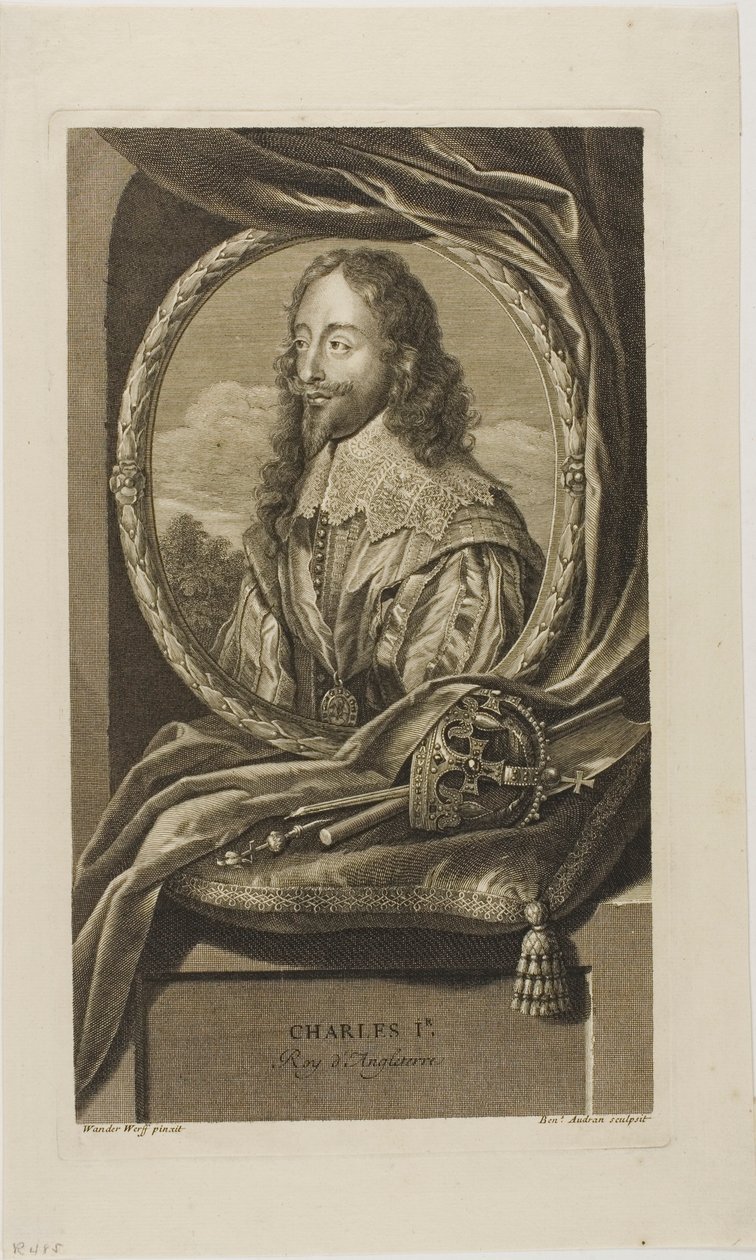 Carlos I, Rei de Inglaterra de Benoit Audran I