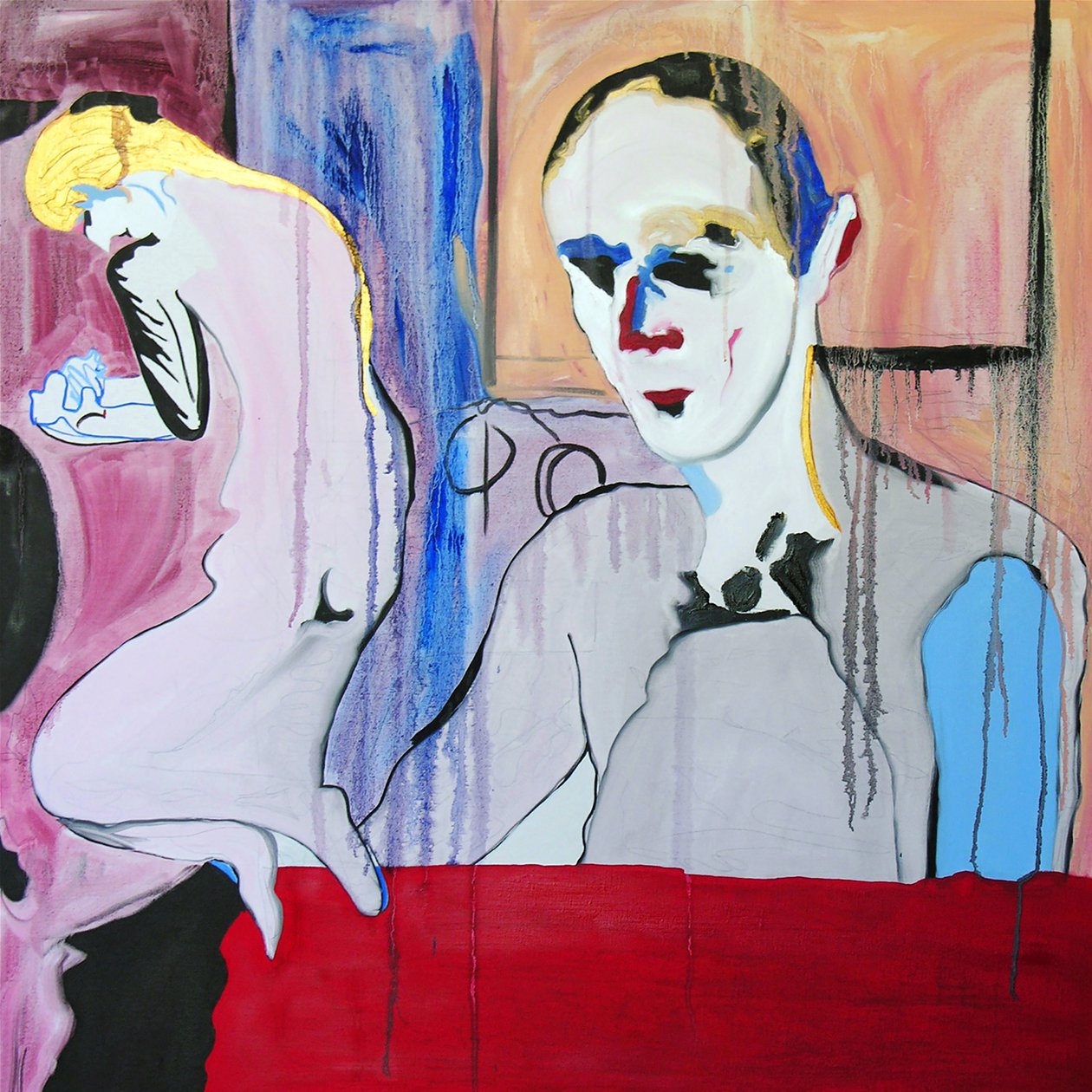 A família Bonnard, 2005 (óleo sobre tela) de Benoit Erwann Boucherot
