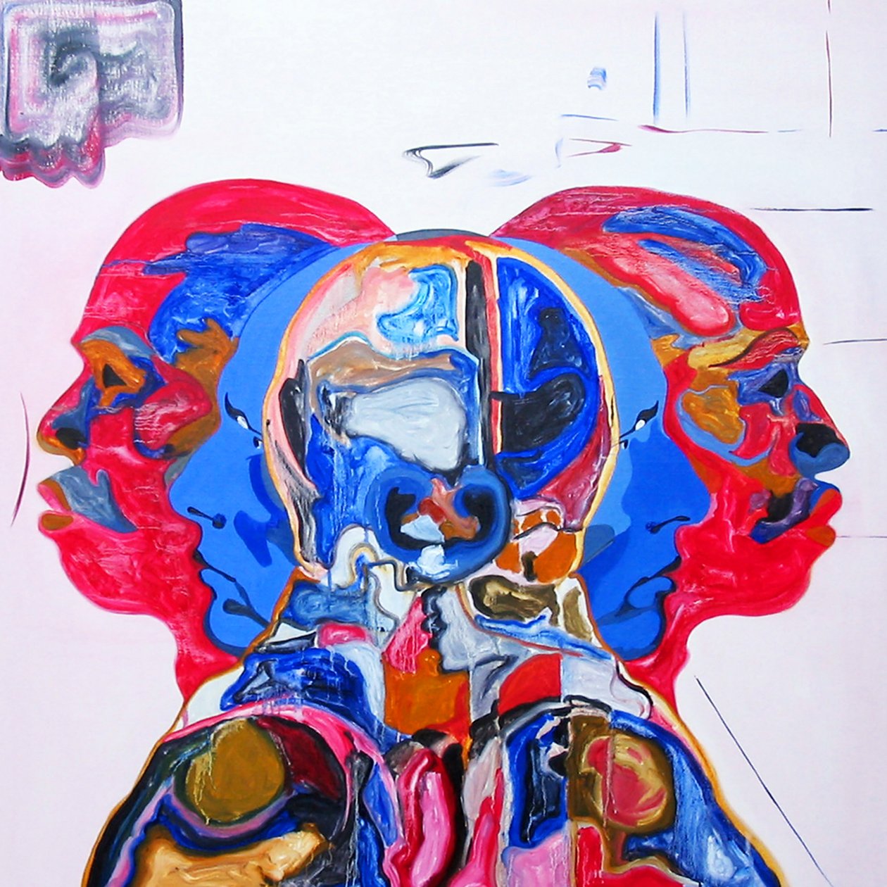 Robert M.  the boys, 2005 (óleo sobre tela) de Benoit Erwann Boucherot