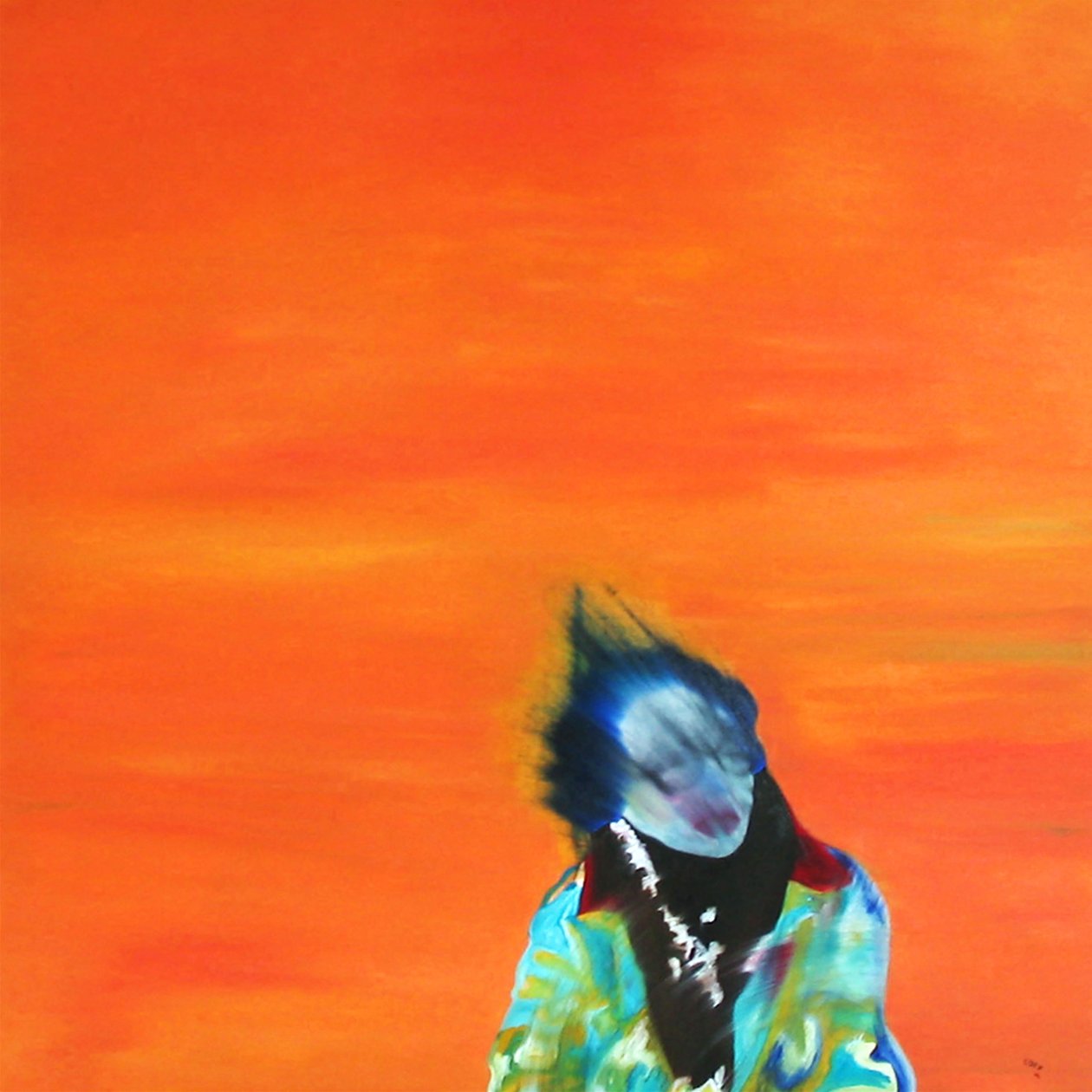 Surportrait: Duras  père, 2003 (óleo sobre tela) de Benoit Erwann Boucherot