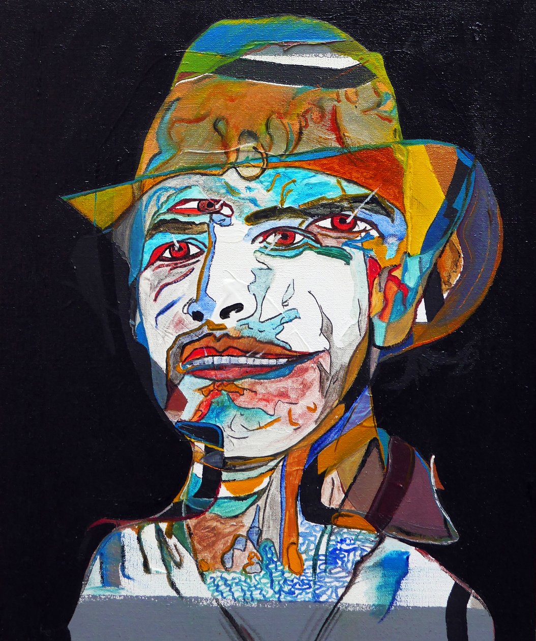Surportrait : Marcos Alejandro Rosas Jassan, 2014 (óleo sobre tela) de Benoit Erwann Boucherot