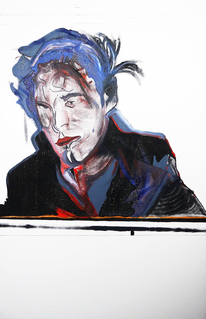 Surportrait : le fantôme 1, 2000 (óleo sobre tela) de Benoit Erwann Boucherot