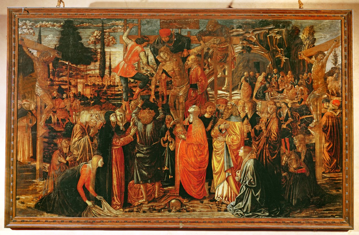 A descida da cruz de Benozzo di Lese di Sandro Gozzoli