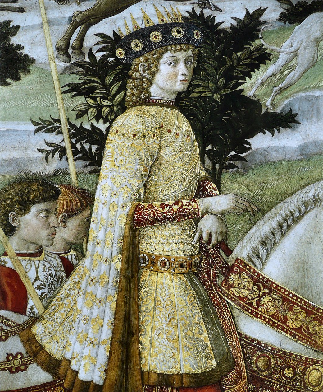 A procissão do Rei mais novo de Benozzo Gozzoli