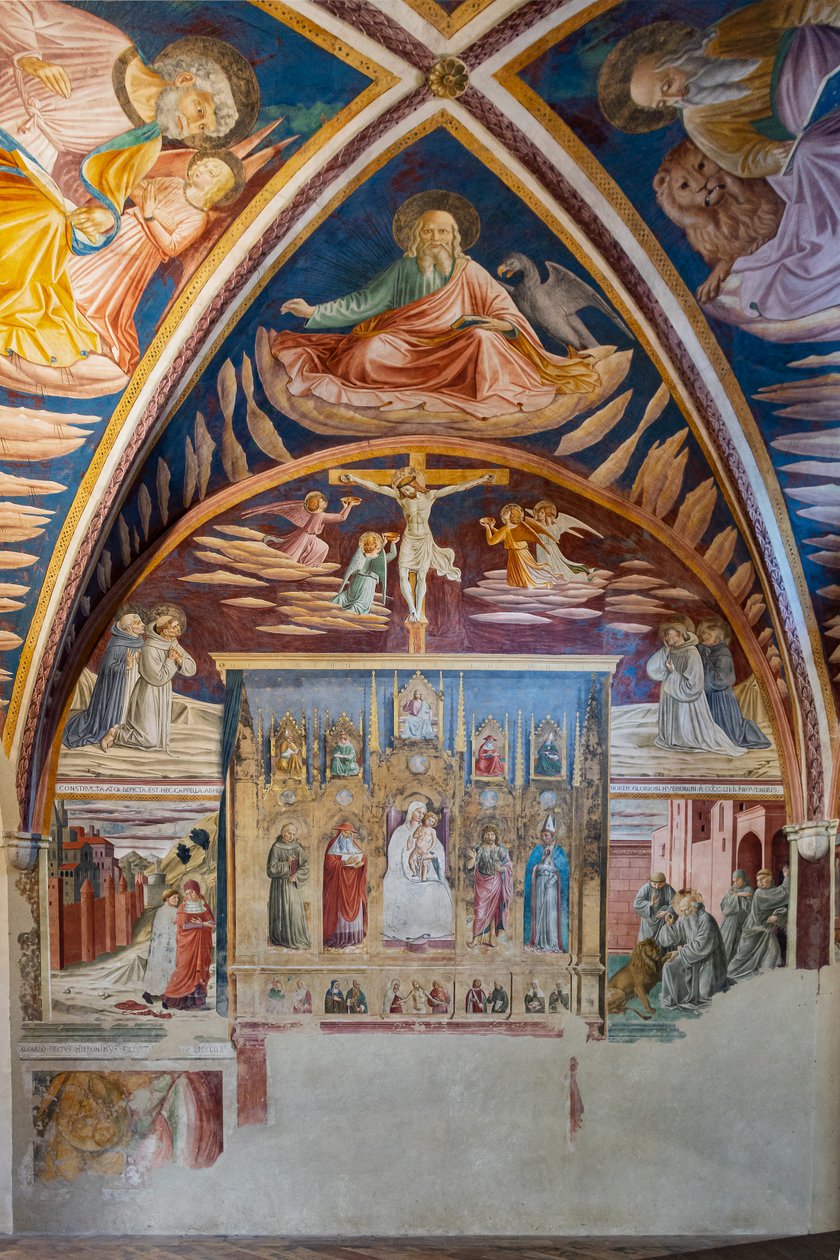Capela de São Jerónimo de Benozzo di Lese di Sandro Gozzoli