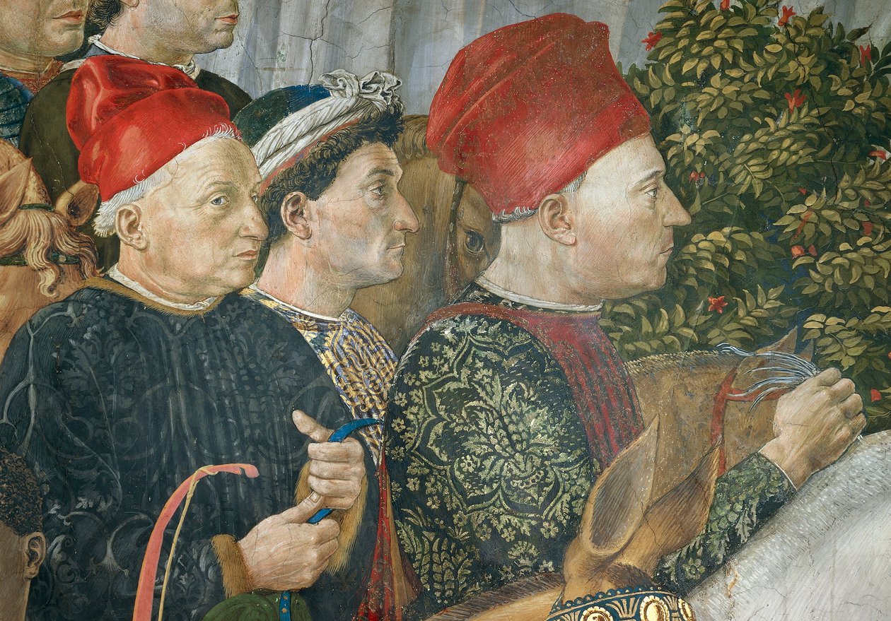 Procissão dos Reis Magos a Belém de Benozzo di Lese di Sandro Gozzoli