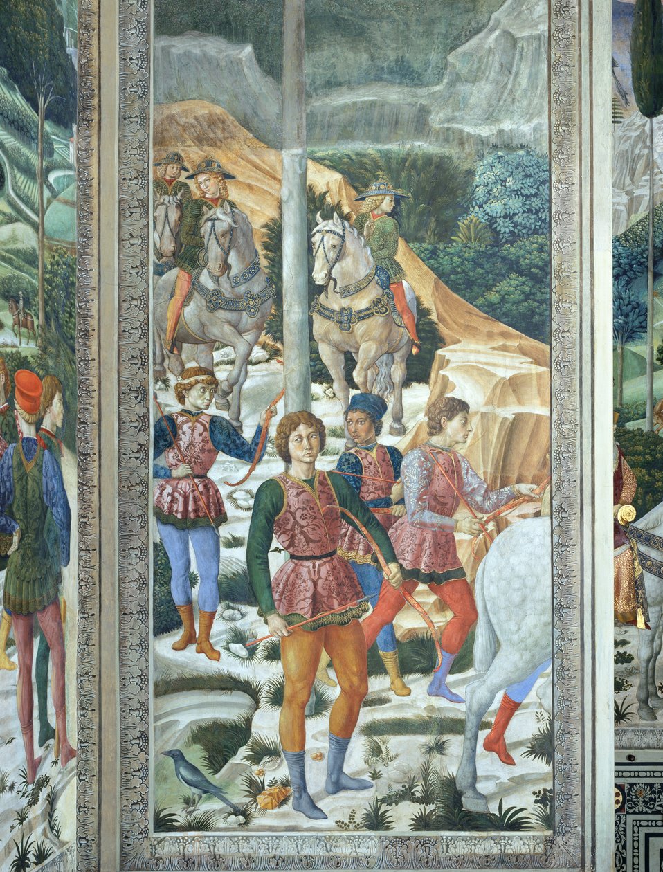 A Viagem dos Reis Magos de Benozzo di Lese di Sandro Gozzoli