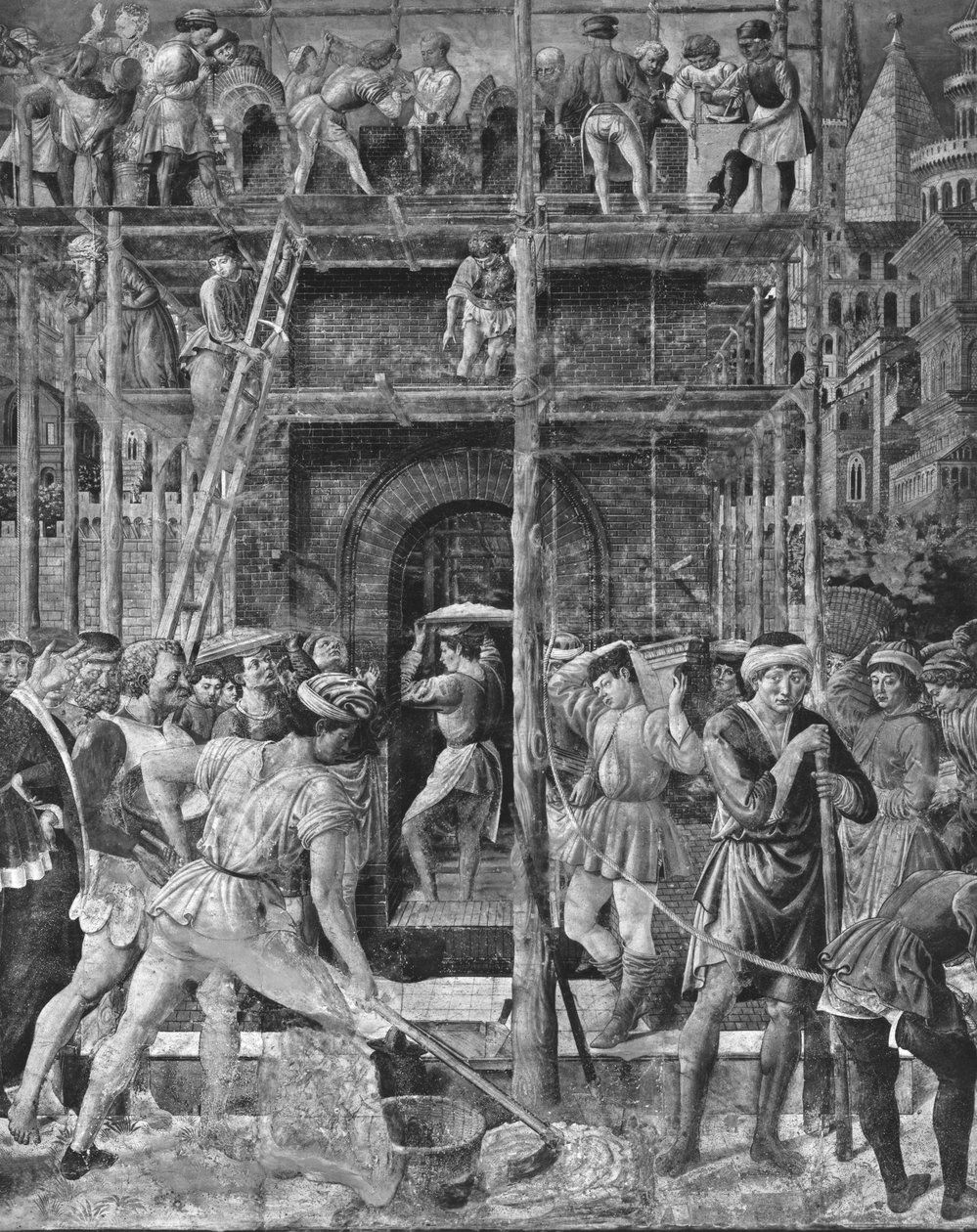 A Torre de Babel de Benozzo di Lese di Sandro Gozzoli