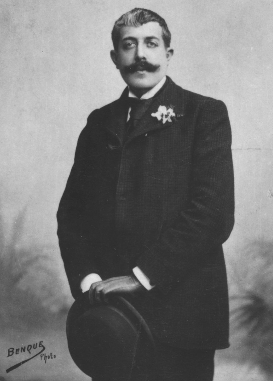 Jean Lorrain, c1893 de Benque