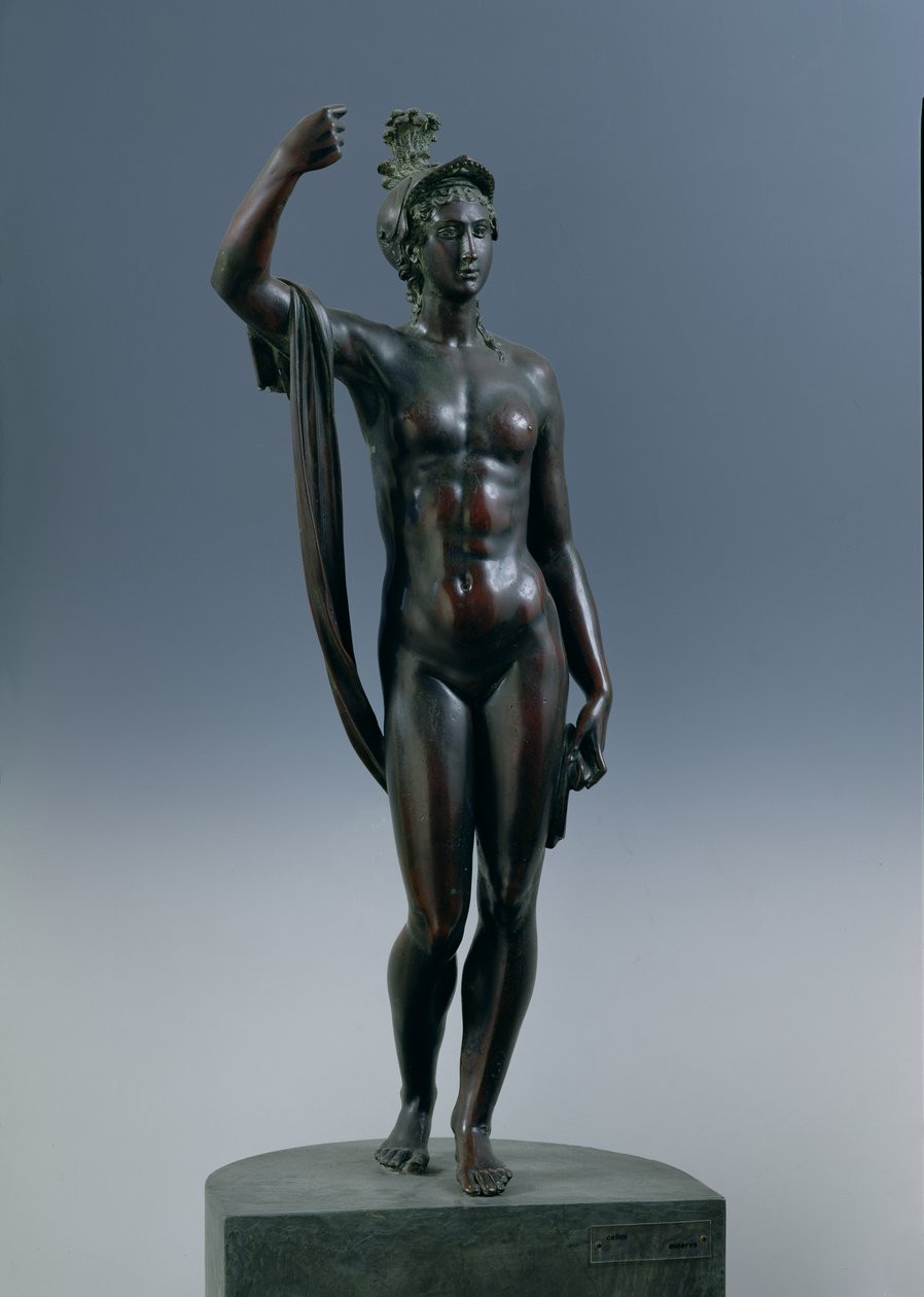 Minerva, 1545 (bronze) de Benvenuto Cellini