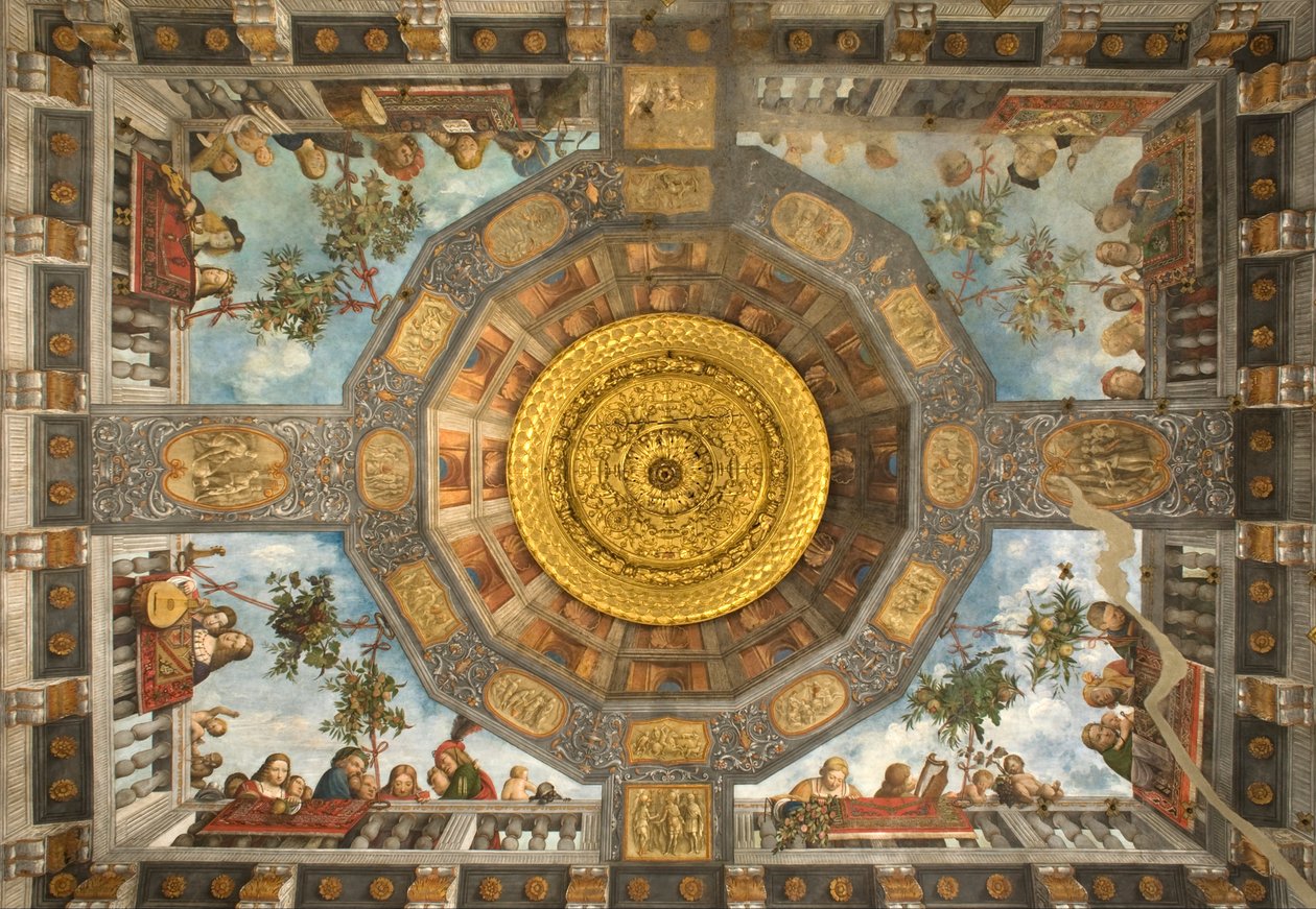 Fresco da sala do tesouro de Benvenuto Tisi da Garofalo