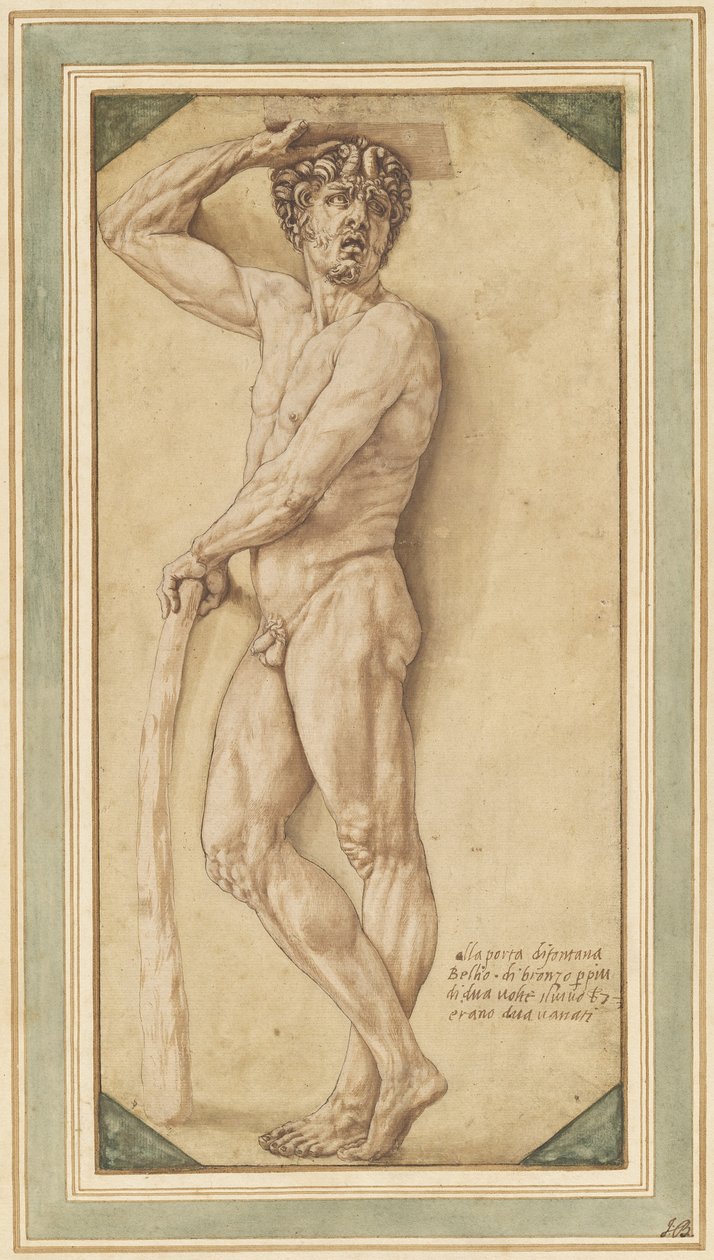 Um Sátiro de Benvenuto Cellini