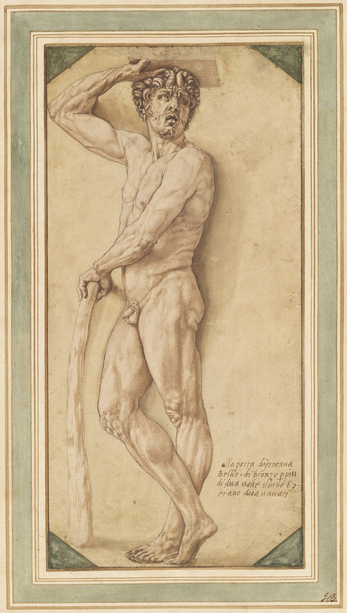 Um sátiro de Benvenuto Cellini