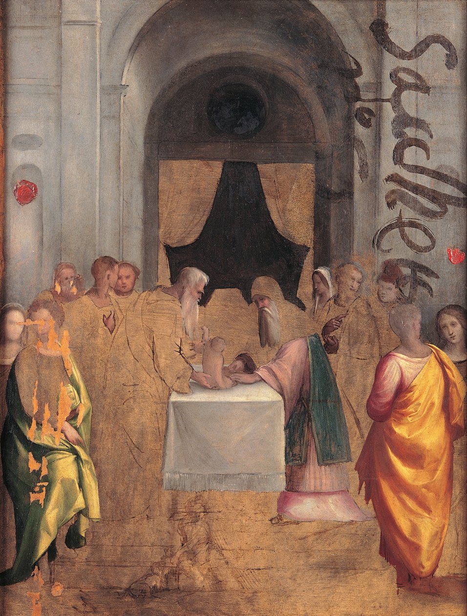 Apresentação no Templo de Benvenuto Tisi