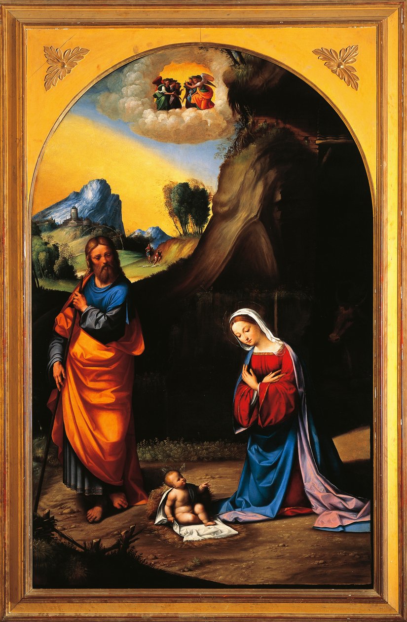 Natividade, de Benvenuto Garofalo (1481-1559) de Benvenuto Tisi da Garofalo
