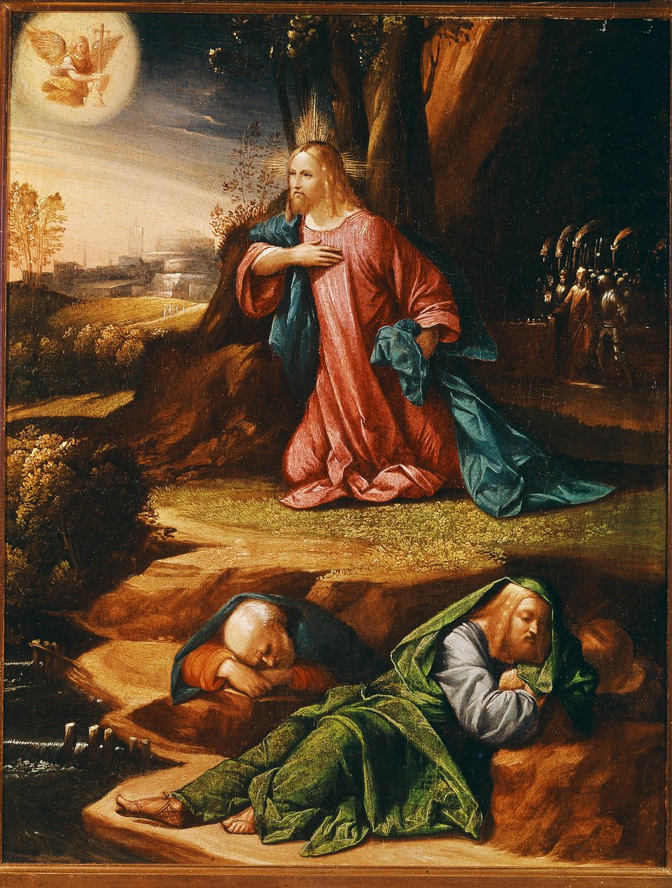 A agonia no jardim Quadro de Benvenuto Tisi dit il Garofalo de Benvenuto Tisi da Garofalo