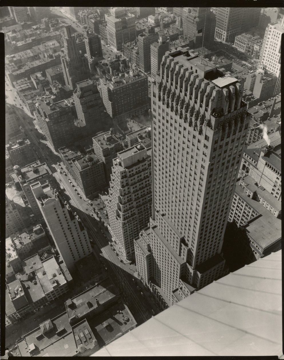 Edifício Chanin, Nova Iorque de Berenice Abbott