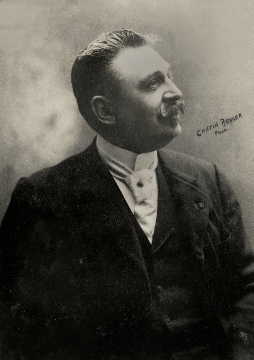 Retrato do Barão francês Henry De La Vaulx (1870) de Berger & Cautin