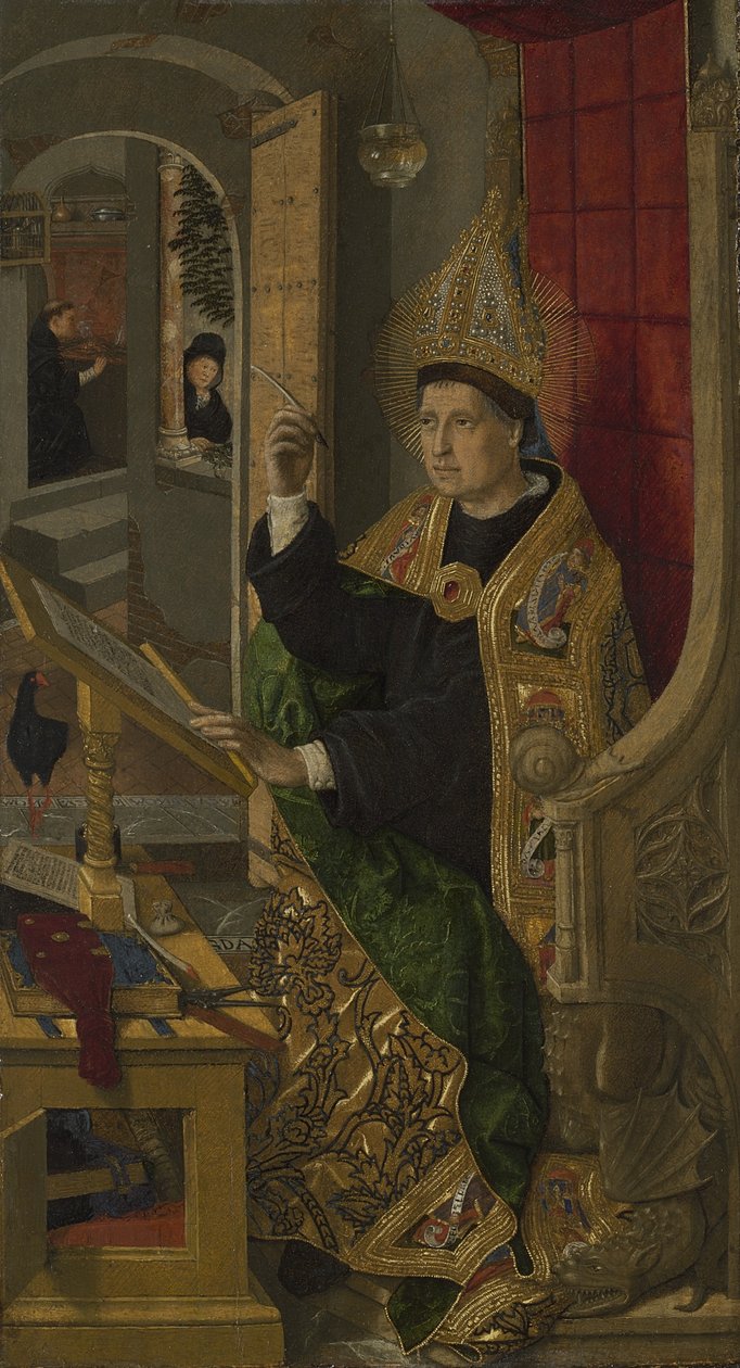 Santo Agostinho, 1477-85 de Bermejo
